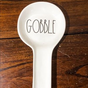 Rae Dunn “Gobble” spoon holder